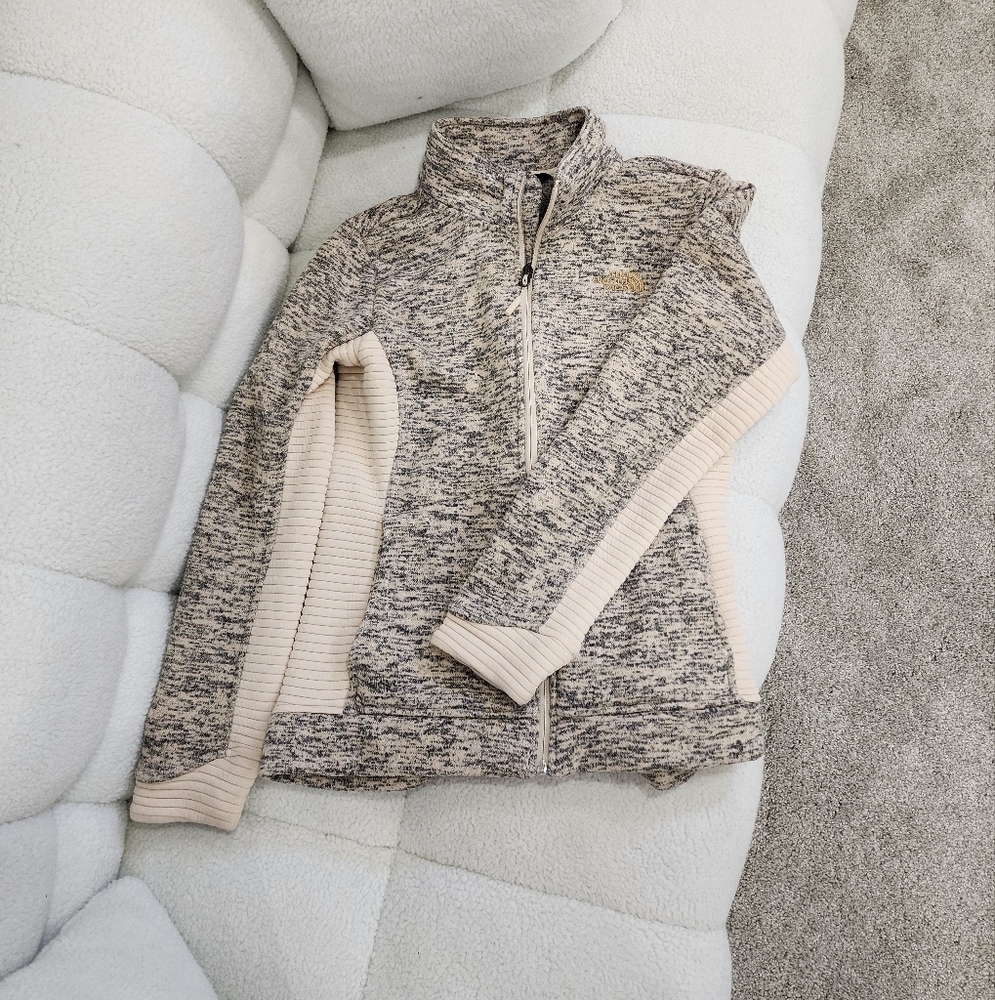 The North Face Indi 2 Jacket in Biscotti Tan Heather Color